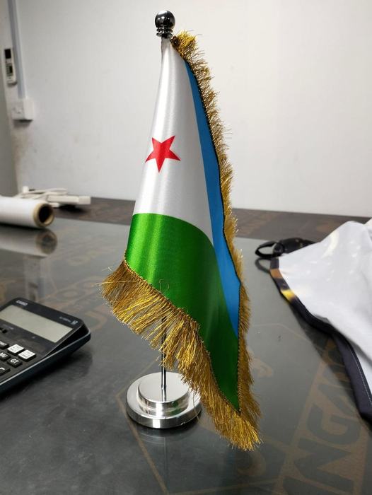 Djibouti desk flag