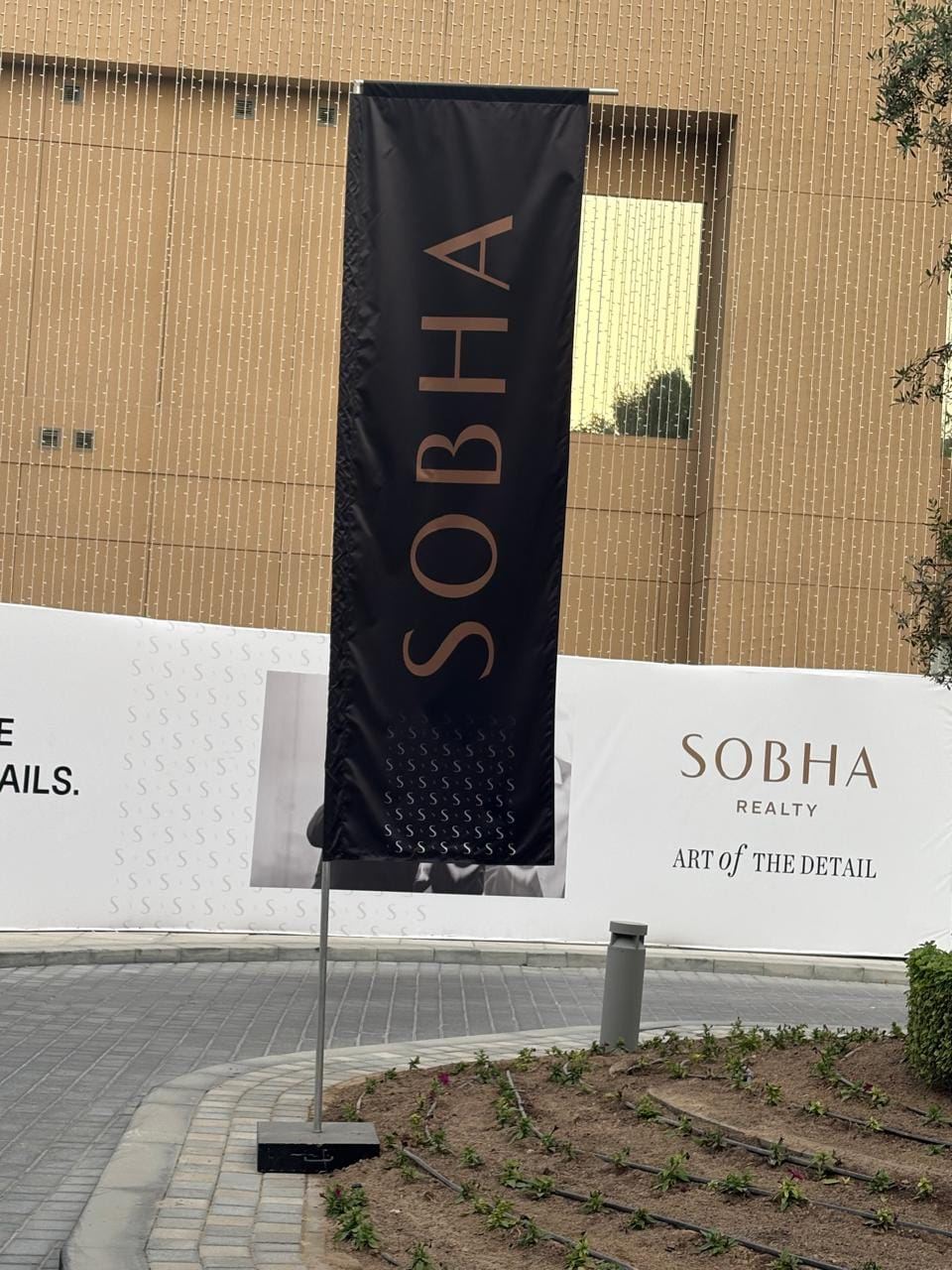 Sobha Realty flag banner
